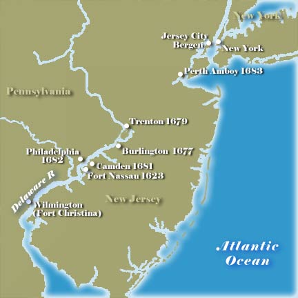 how did new jersey make money in 1664
